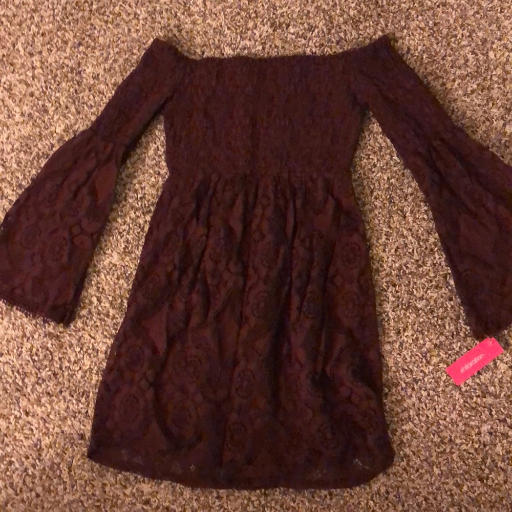 Maroon Dress